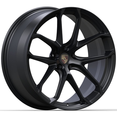 Custom 21" Porsche Macan GT Design OEM wheel platinum paint (satin Matt)