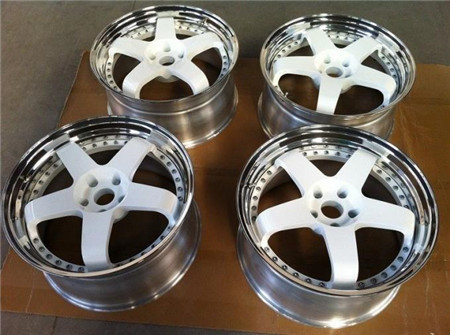 BSL04/3 piece wheels /step lip/forged wheels/front mount rims/Aluminum 6061
